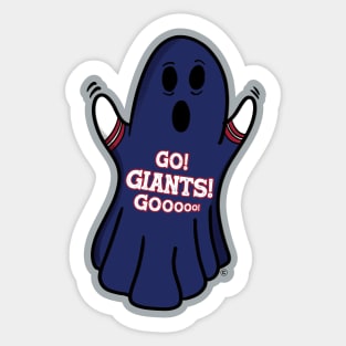 Ghost New York Giants Sticker